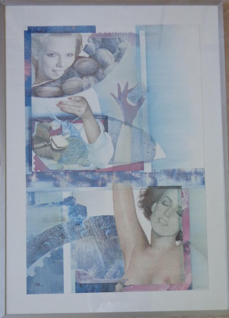 POL MARA / COMME UNE CORNE / ORIGINEEL / 131x93cm / KADER, Ophalen