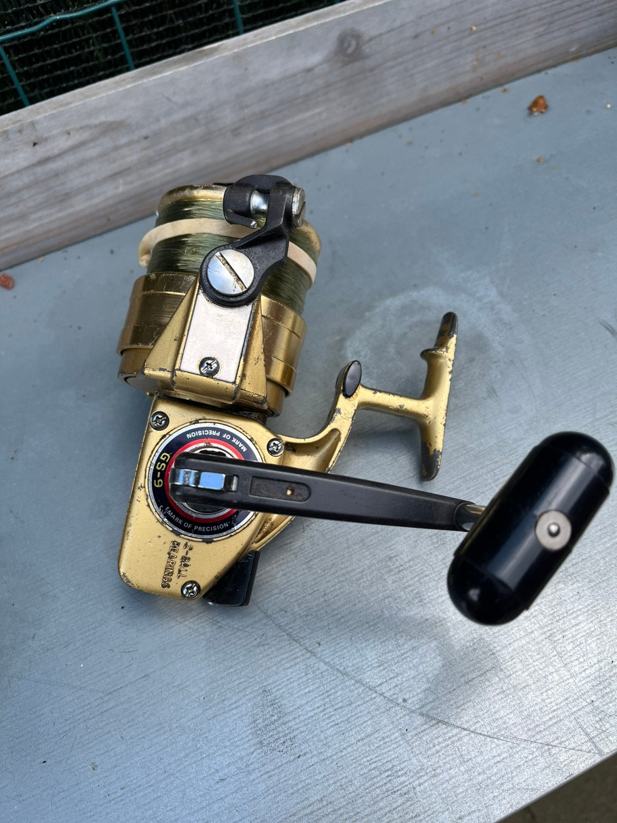 DAIWA GS 9 zeevismolen, Enlèvement ou Envoi, Utilisé, Moulinet