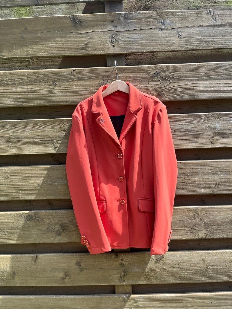 Rood wedstrijdvestje Mashang | maat 12 jaar, Dieren en Toebehoren, Paardrijkleding, Ophalen, Kinderen, Dressuur, Overige merken