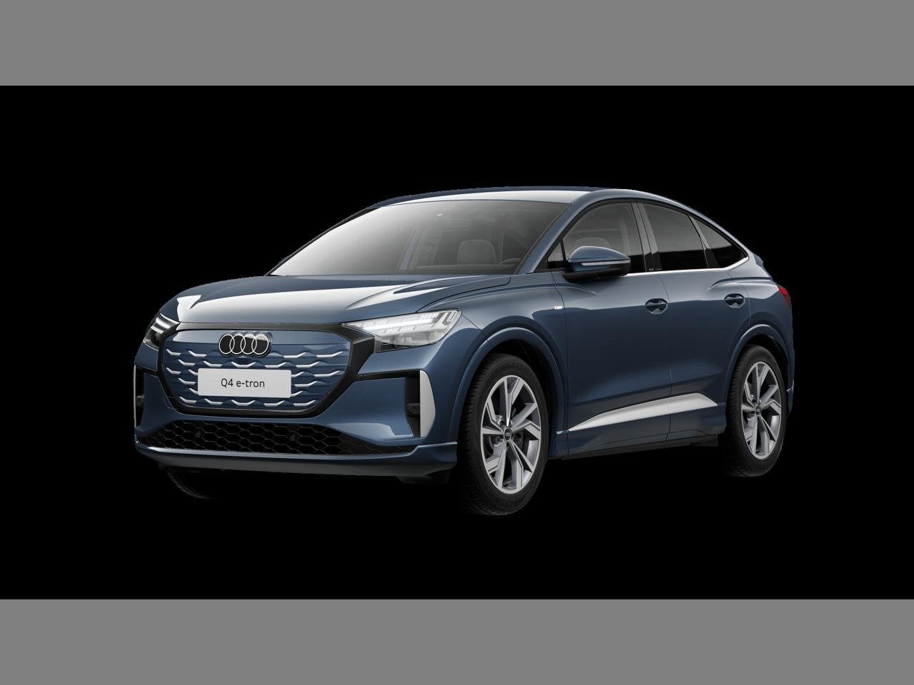 Audi Q4 Sportback e-tron MatrixLED*Leder*Comfortkey*Camera, Auto's, Blauw, Elektrisch, Handgeschakeld, SUV of Terreinwagen