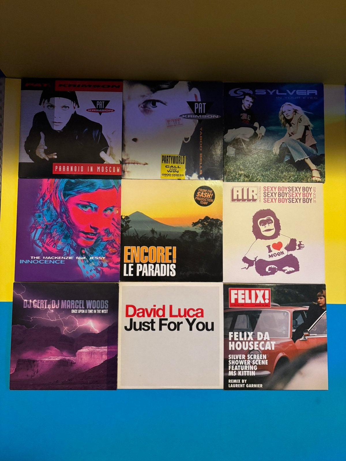 House-dance-trance singles 2euro/stuk, Cd's en Dvd's, Cd's | Dance en House, Verzenden, Zo goed als nieuw
