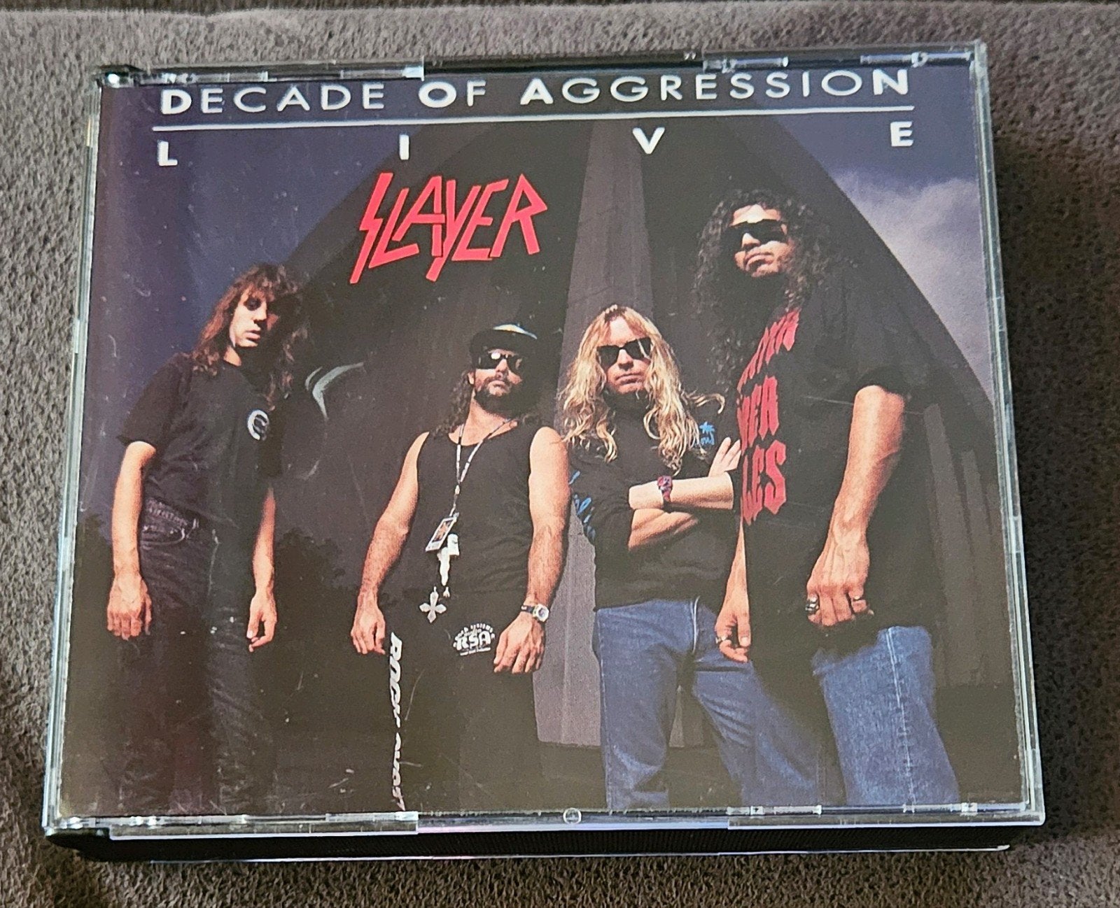 Slayer - Decade of Agression Live, CD & DVD, Enlèvement ou Envoi, Utilisé