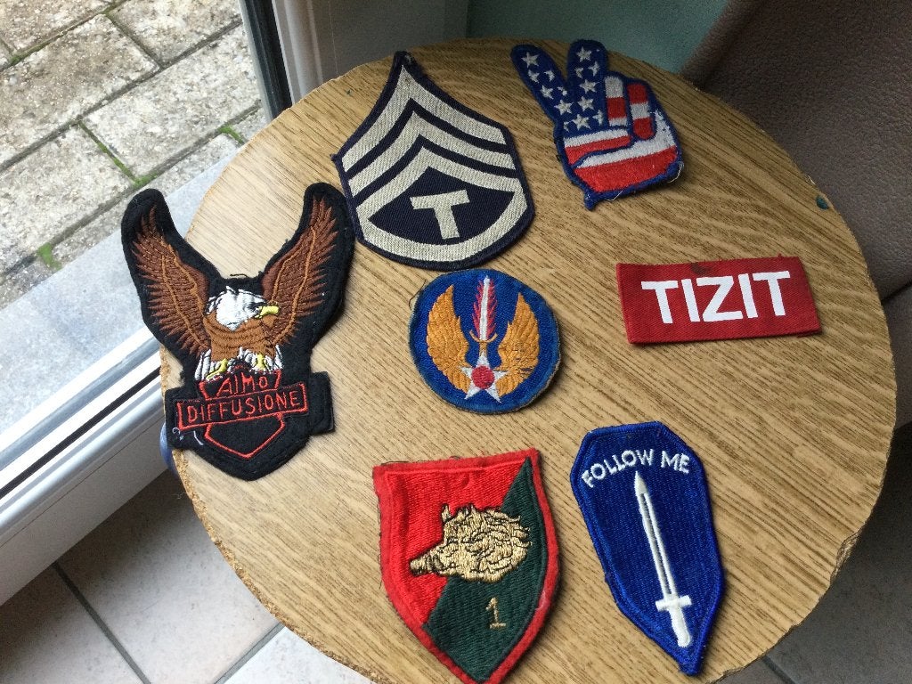 SET VAN 7 PATCHES, Ophalen of Verzenden