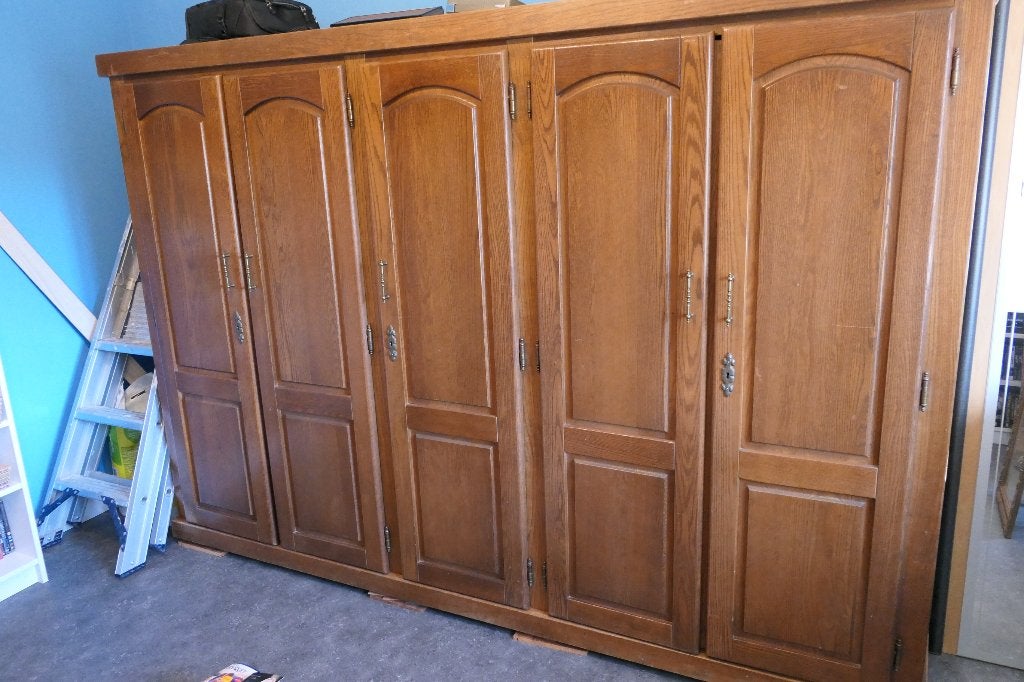 Gratis Kast, Huis en Inrichting, Ophalen, Gebruikt, 200 cm of meer, 150 tot 200 cm