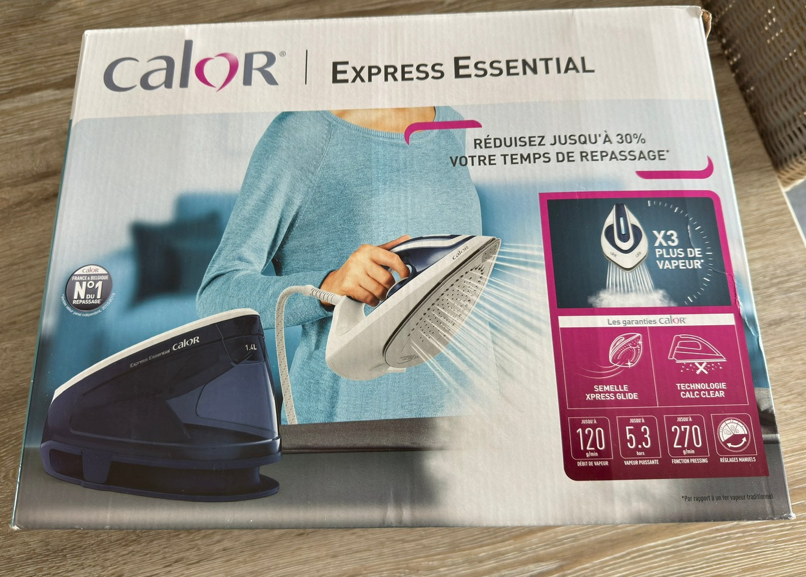 Central vapeur Calor très peu utilisé, Electroménager, Enlèvement ou Envoi, Utilisé