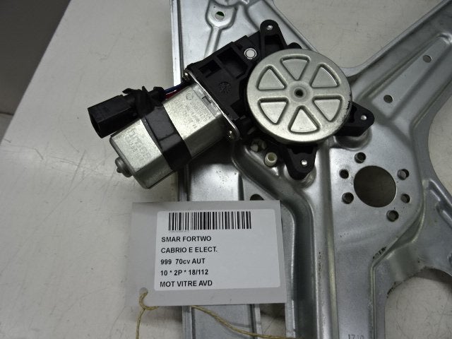 MOTOR RAAMMECHANIEK RECHTS VOOR Smart Fortwo Cabrio (451.4), Gebruikt, Voor, Smart