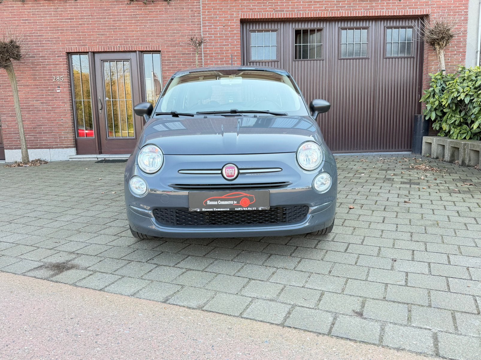 Fiat 500 1.2i 72.000km 2018 12m Garantie, Autos, 1242 cm³, Argent ou Gris, Achat, Euro 6