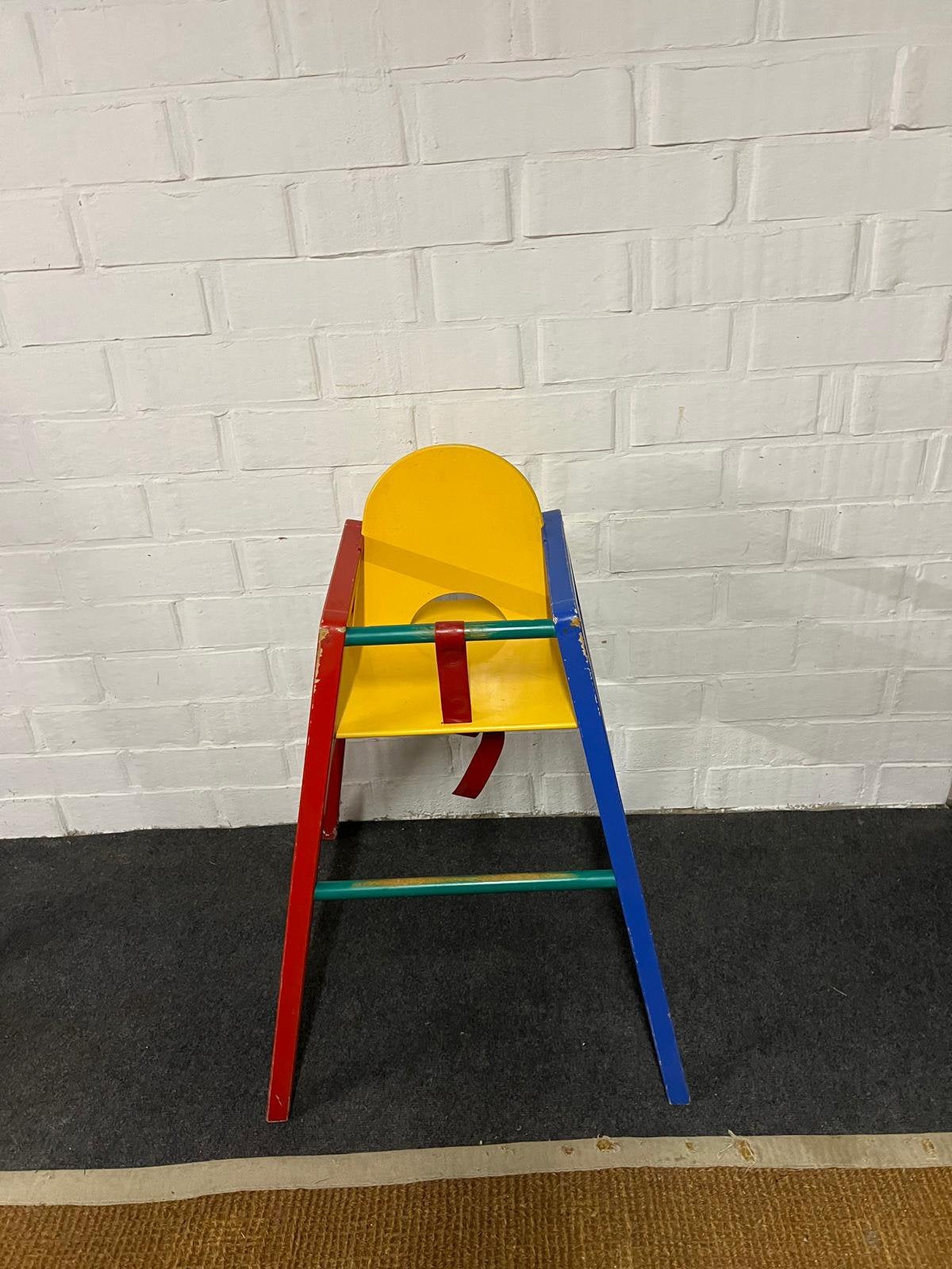 Vintage ikea kinderstoel - gaat 6/8 naar kringloop, Ophalen, Gebruikt