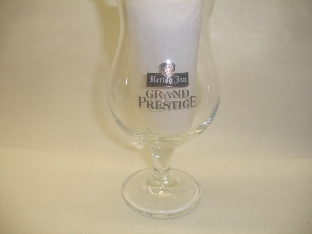 Bierglas Hertog Jan, Grand Prestige, 25cl voor € 1,50, Enlèvement ou Envoi, Comme neuf, Verre ou Verres, Hertog Jan