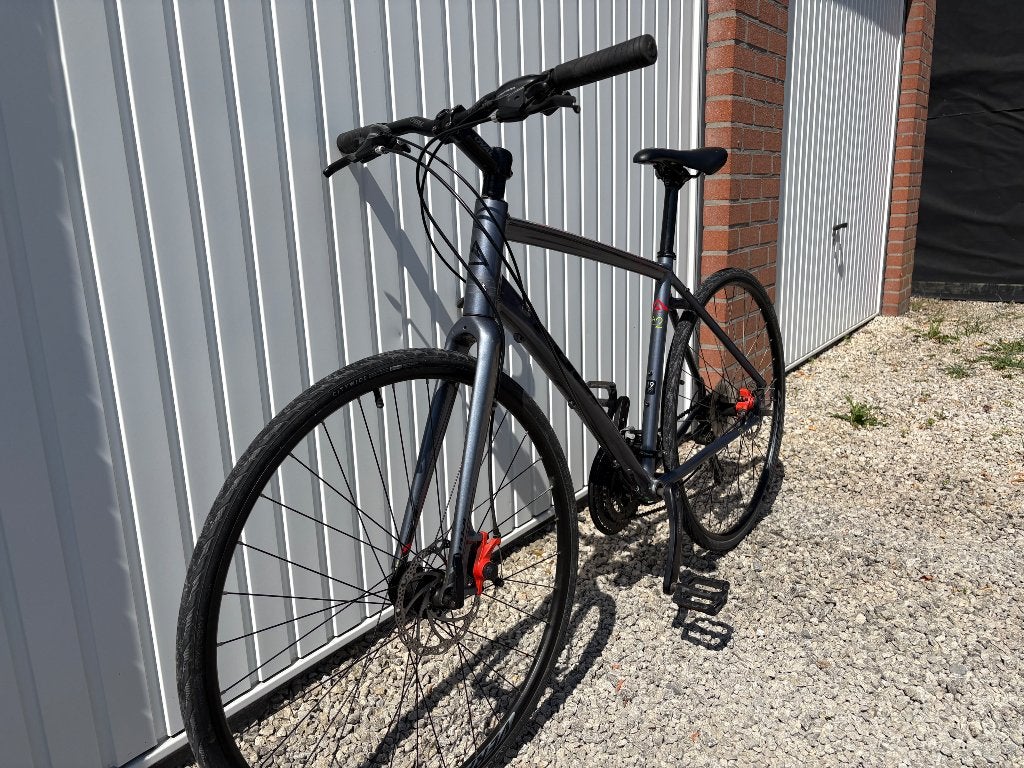 Fuji hybrid fiets, Fietsen en Brommers, Gebruikt, 10 tot 15 versnellingen, Heren, Overige maten