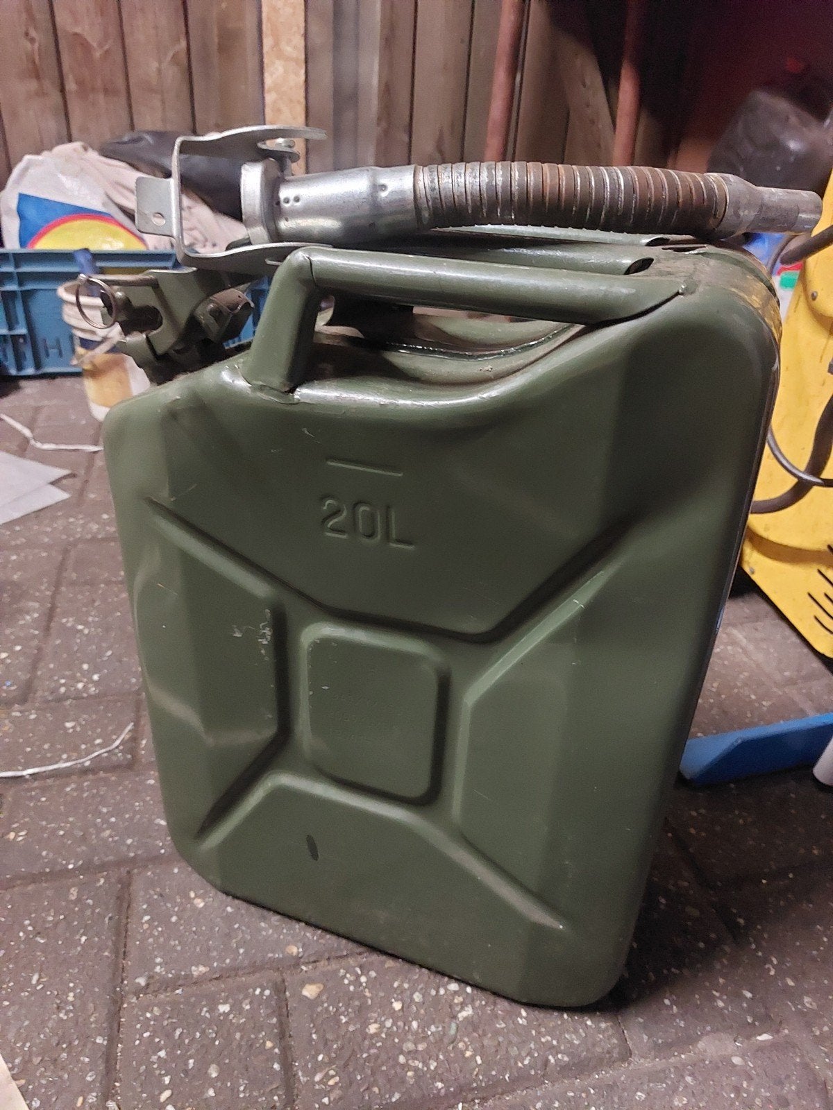 metalen jerrycan, Autos : Pièces & Accessoires, Enlèvement