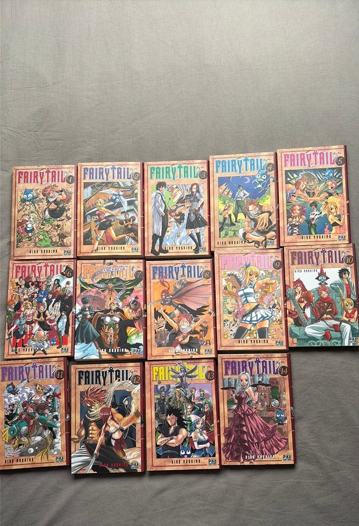 Manga Fairy Tail, verpakking van 14 boeken, Ophalen, Zo goed als nieuw