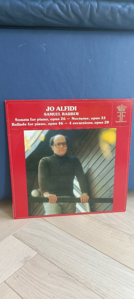 Samuel Barber, Jo Alfidi Koningin Elisabeth Wedstrijd, Cd's en Dvd's, Ophalen, Zo goed als nieuw, LP, Soloconcert
