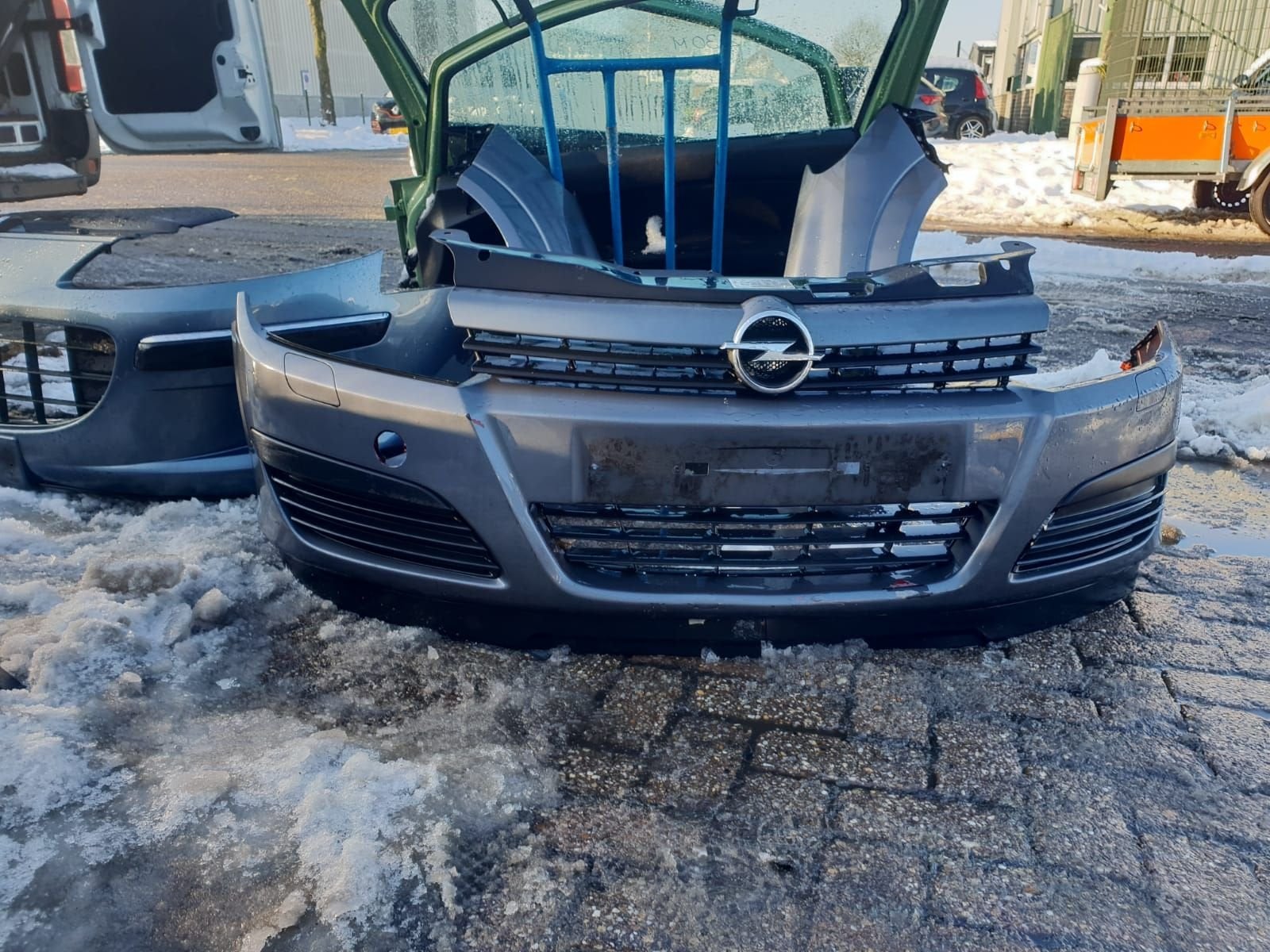 OPEL ASTRA H VOORBUMPER BJ 2006 TOT 2011, Gebruikt, -, Voor, -