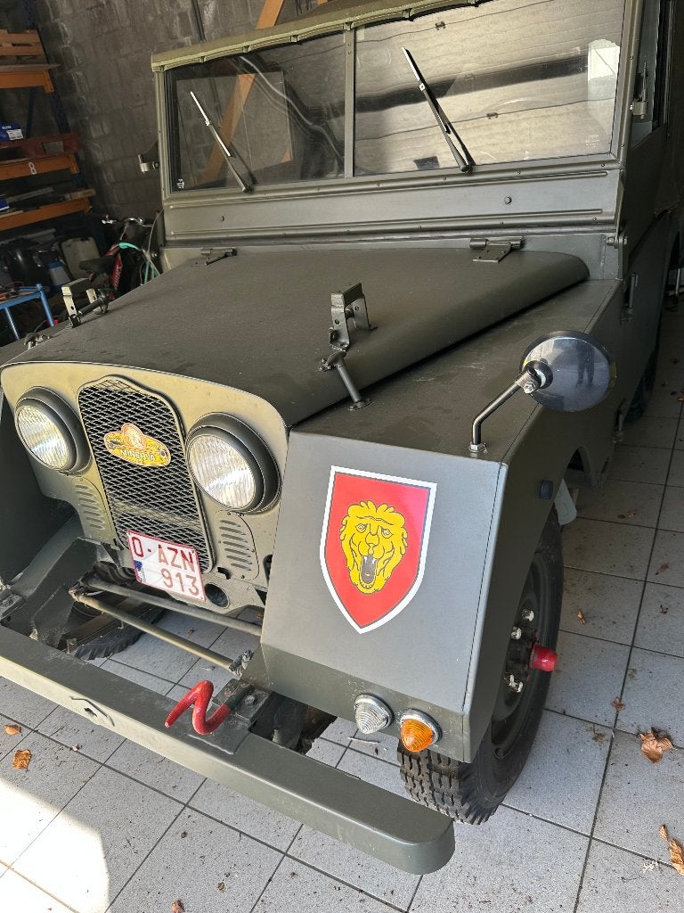 minerva jeep, Auto's, 4 zetels, Land Rover, Overige kleuren, Handgeschakeld