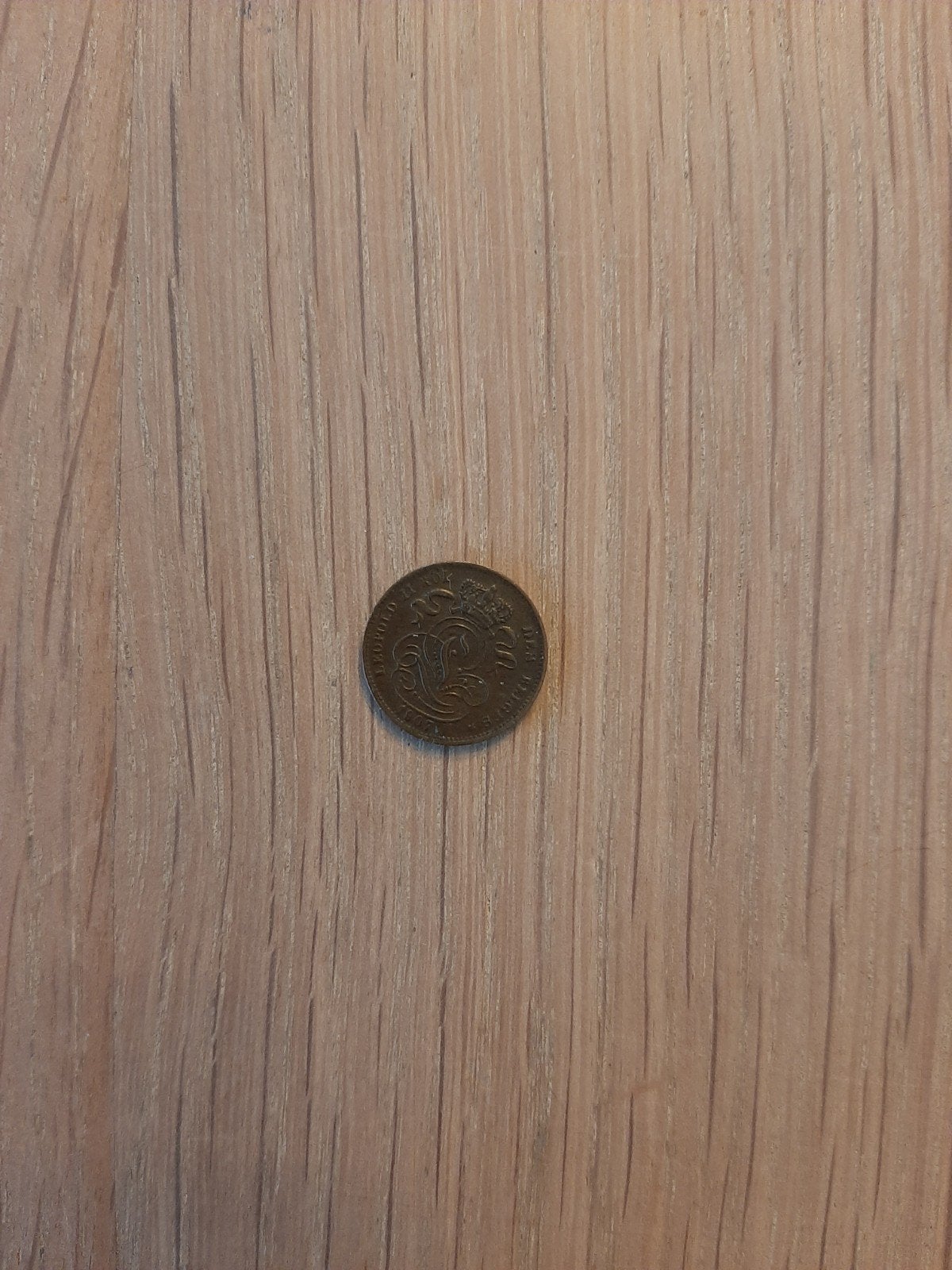 1 cent leopold I  1907 fr, Ophalen of Verzenden