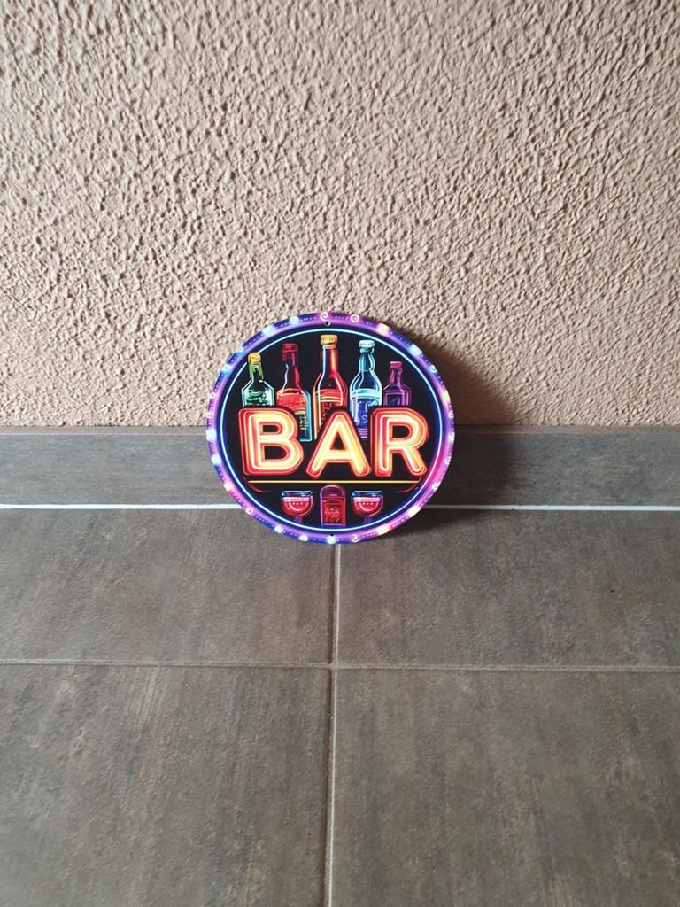 Bar, Enlèvement, Comme neuf, Panneau publicitaire