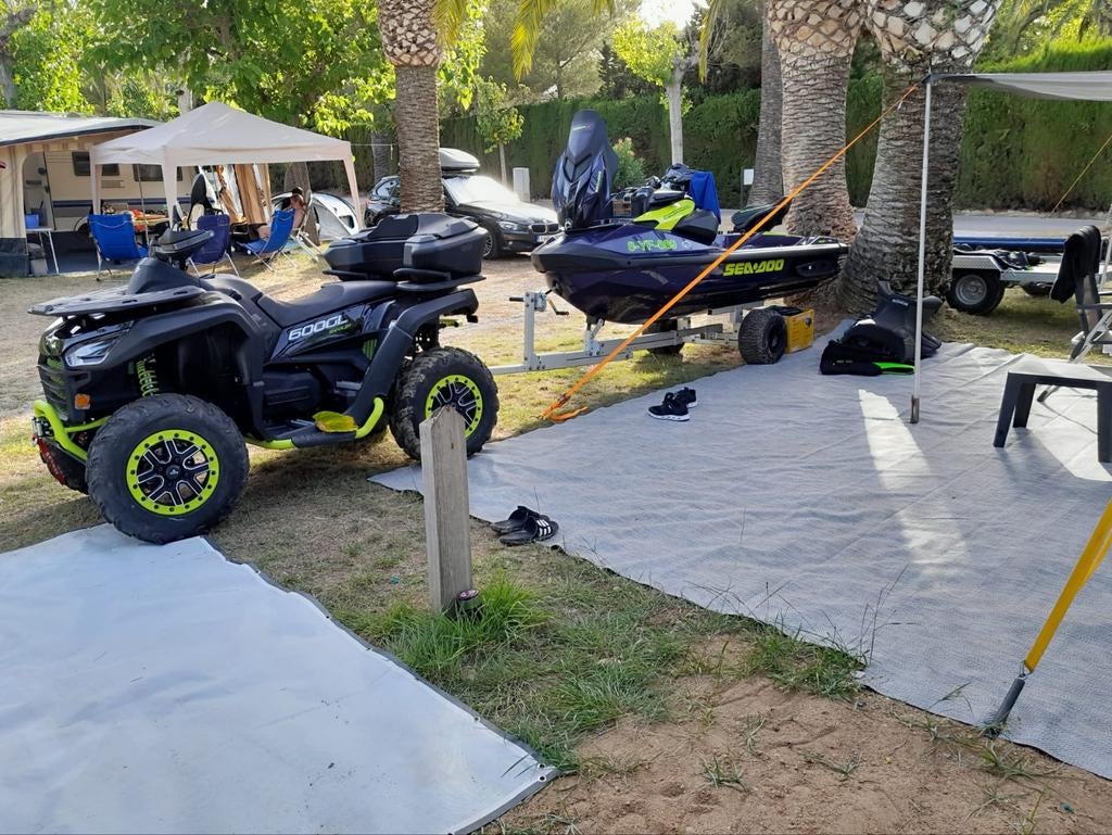 Strandkar voor Jetski met trekhaak., Ophalen, Gebruikt