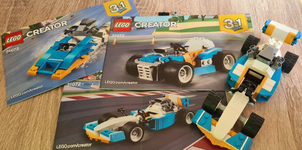 LEGO Creator Extreme motoren – 31072 (volledige set + doos), Lego, Ophalen of Verzenden, Zo goed als nieuw, Compleet
