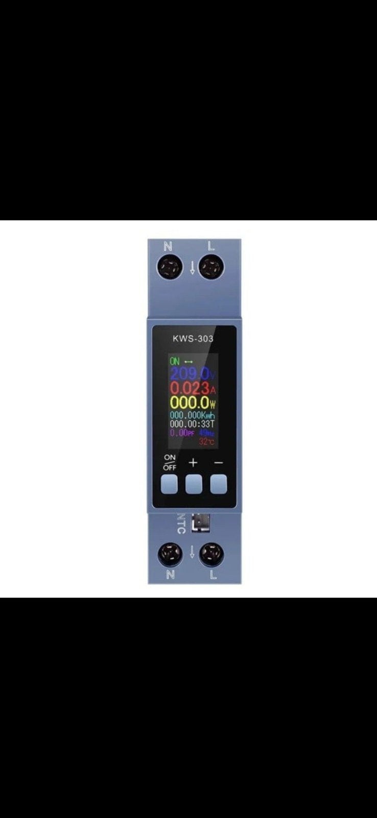 DIN rail meetmodule , wifi, app op gsm. 4stuks, samen, Electroménager, Électroménager & Équipement Autre, Enlèvement ou Envoi