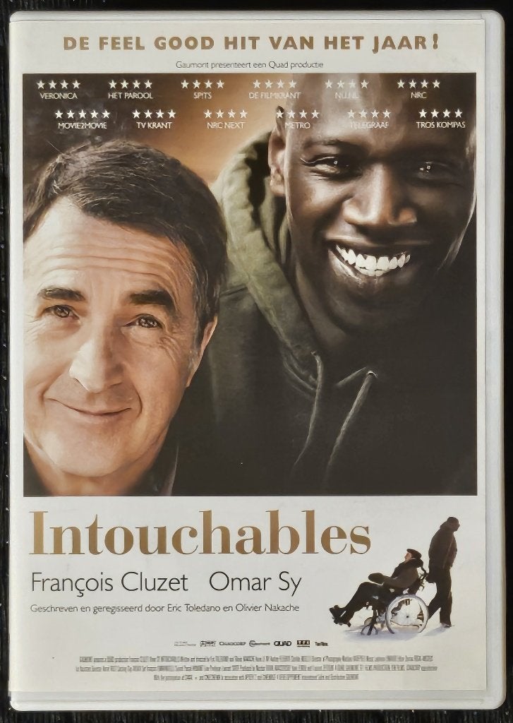 Intouchables (2011), Cd's en Dvd's, Ophalen of Verzenden, Zo goed als nieuw, Frans, Nederlands