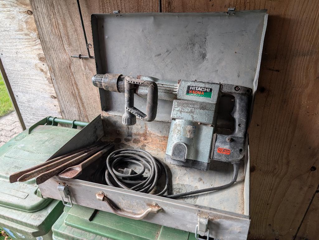 Hitachi H 60 MA breekhamer, Doe-het-zelf en Bouw, Ophalen, Gebruikt, Boor- en/of Breekhamer