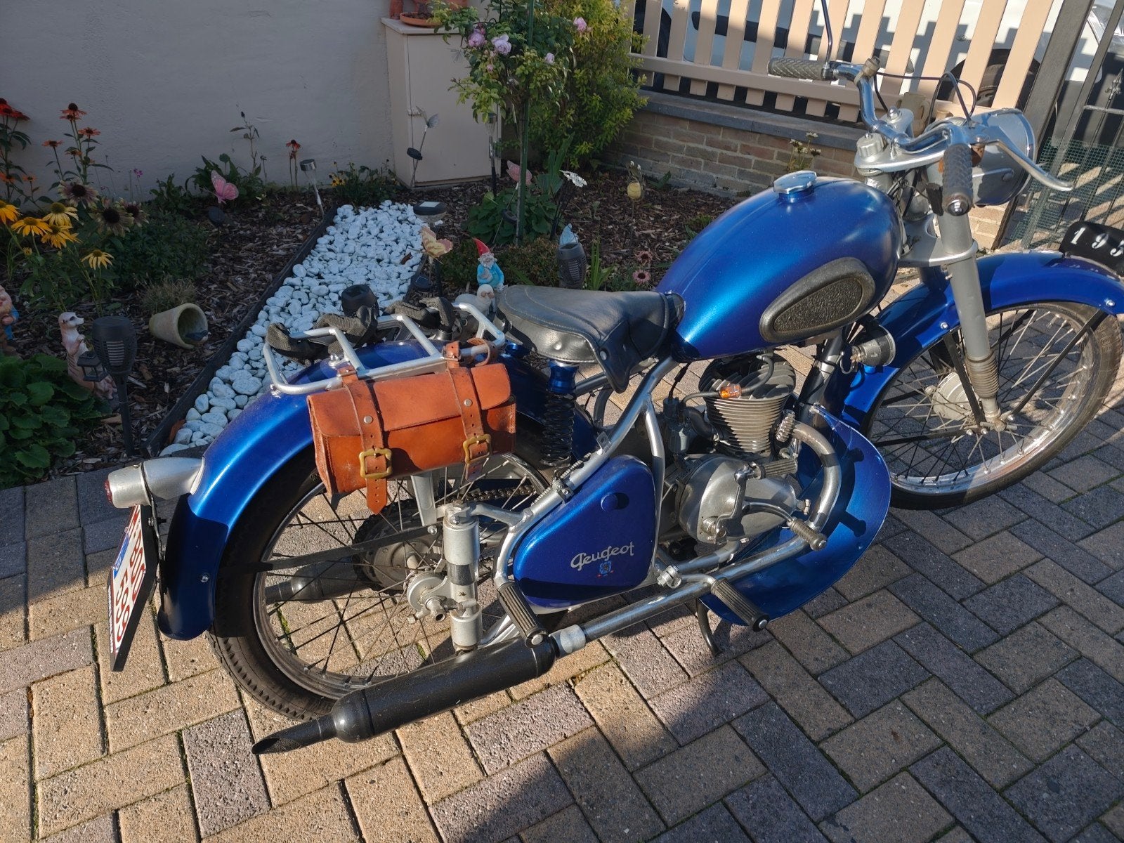 Peugeot 125 cc  bj 1954, Motoren