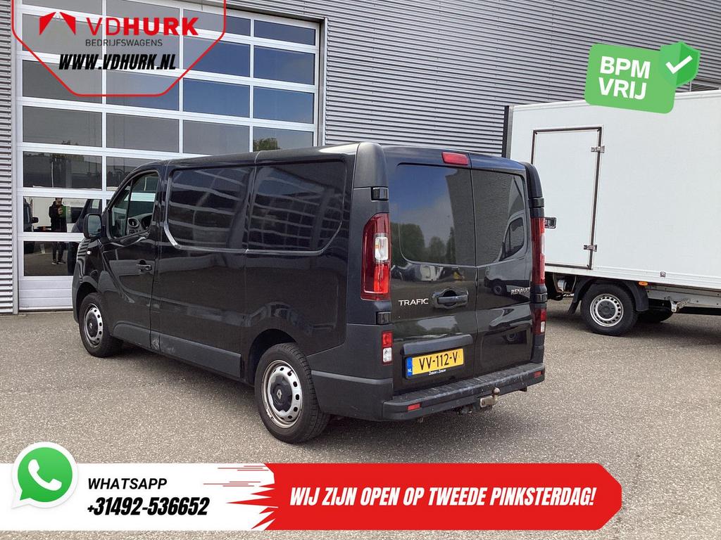 Renault Trafic 1.6 dCi EXPORT NL Auto/ Trekhaak/ PDC/ Blueto, Auto's, 170 g/km, Renault, Zwart, Bedrijf