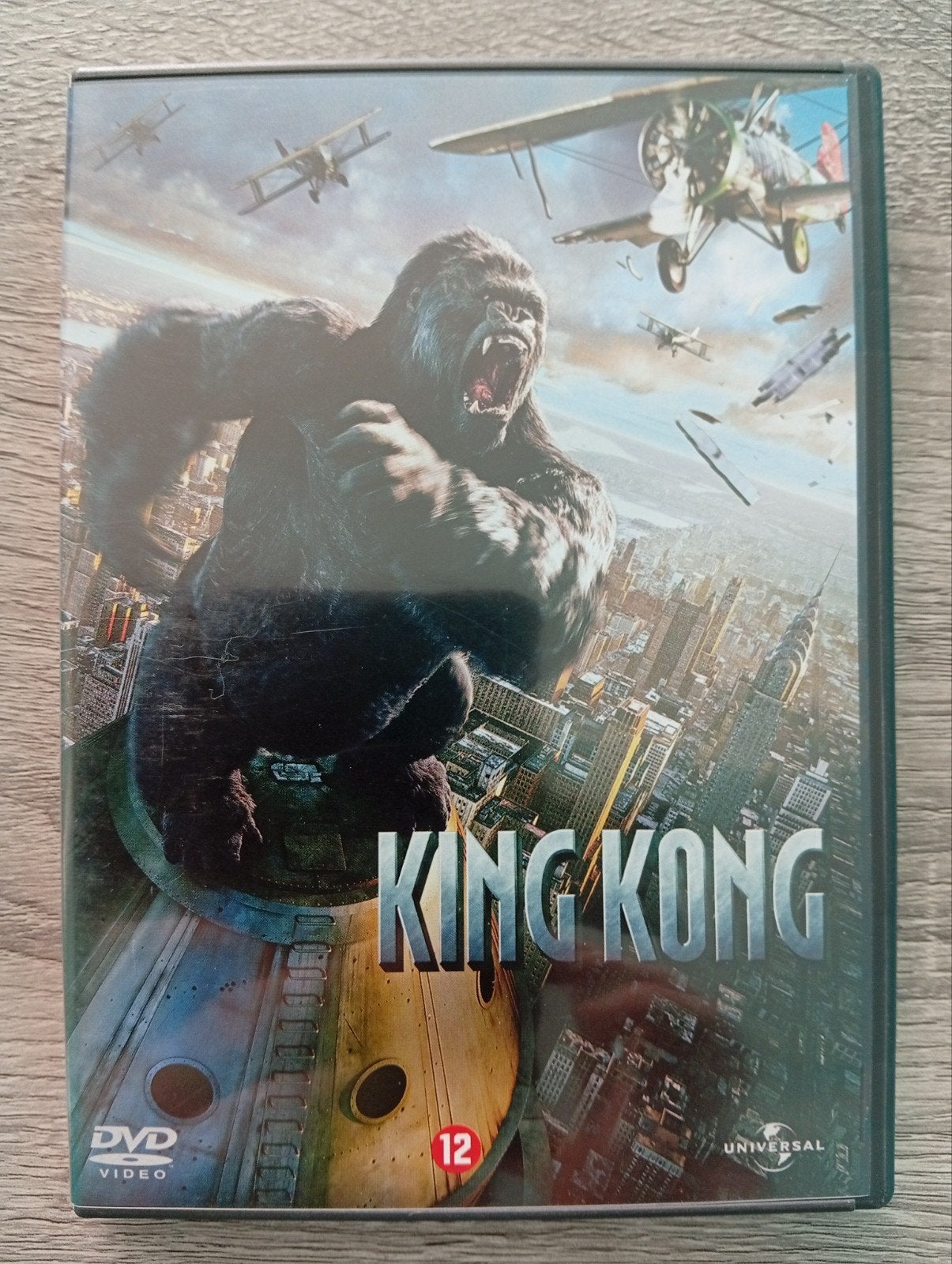King Kong avontuur dvd Naomi watts, Engels, Nederlands, Ophalen of Verzenden, Zo goed als nieuw