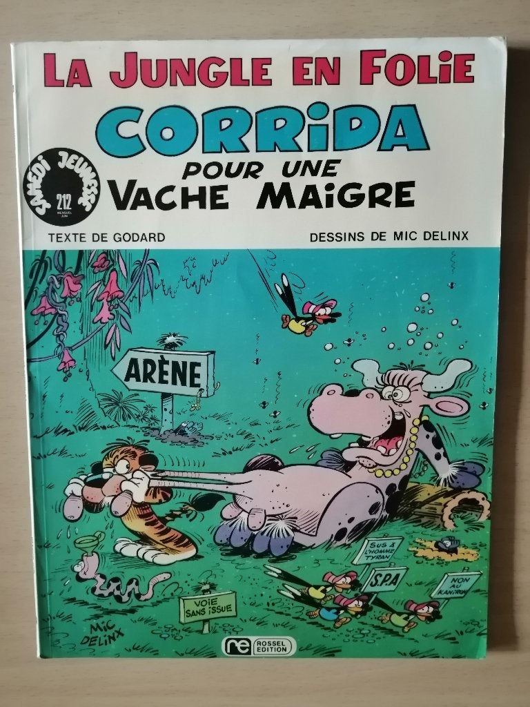 BD La jungle en folie 4 Corrida pour une vache maigre E.O.75, Une BD, Enlèvement ou Envoi