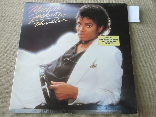 Vynil LP Michael Jackson ‎– Thriller, Enlèvement ou Envoi, Utilisé, 12 pouces, R&B et Soul