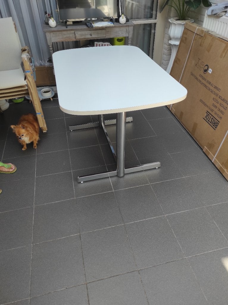Keukentafel, Ophalen, Gebruikt, 100 tot 150 cm, 50 tot 100 cm