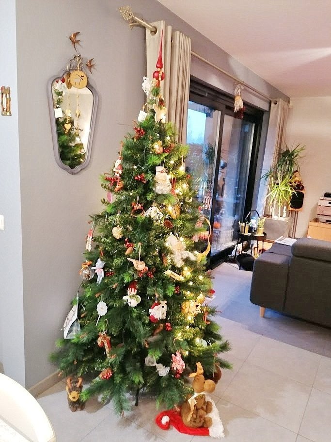 Joli sapin de Noël à l'aspect naturel, Enlèvement, Comme neuf