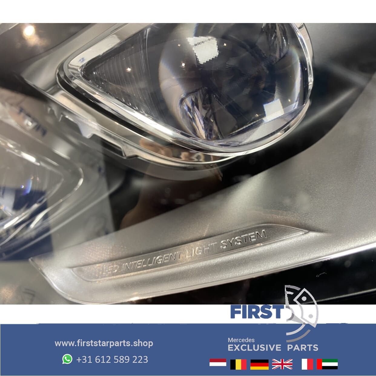 W166 W292 GLE LED HIGH PERFORMANCE KOPLAMP COMPLEET LINKS Or, Utilisé, -, -, Enlèvement ou Envoi