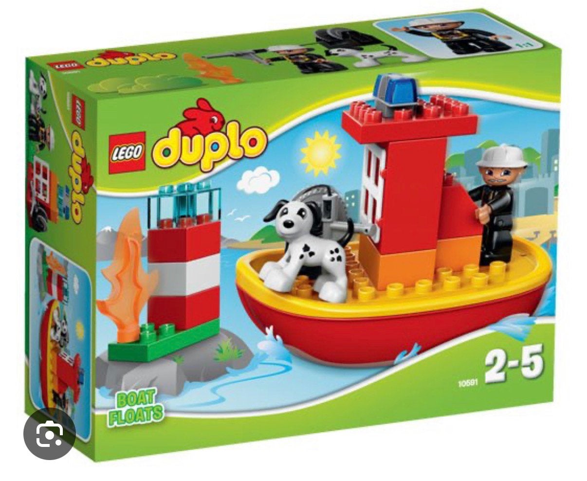 Duplo brandweerboot, Enlèvement, Comme neuf, Duplo
