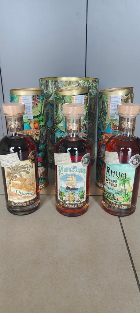La maison du rhum, Diversen, Ophalen