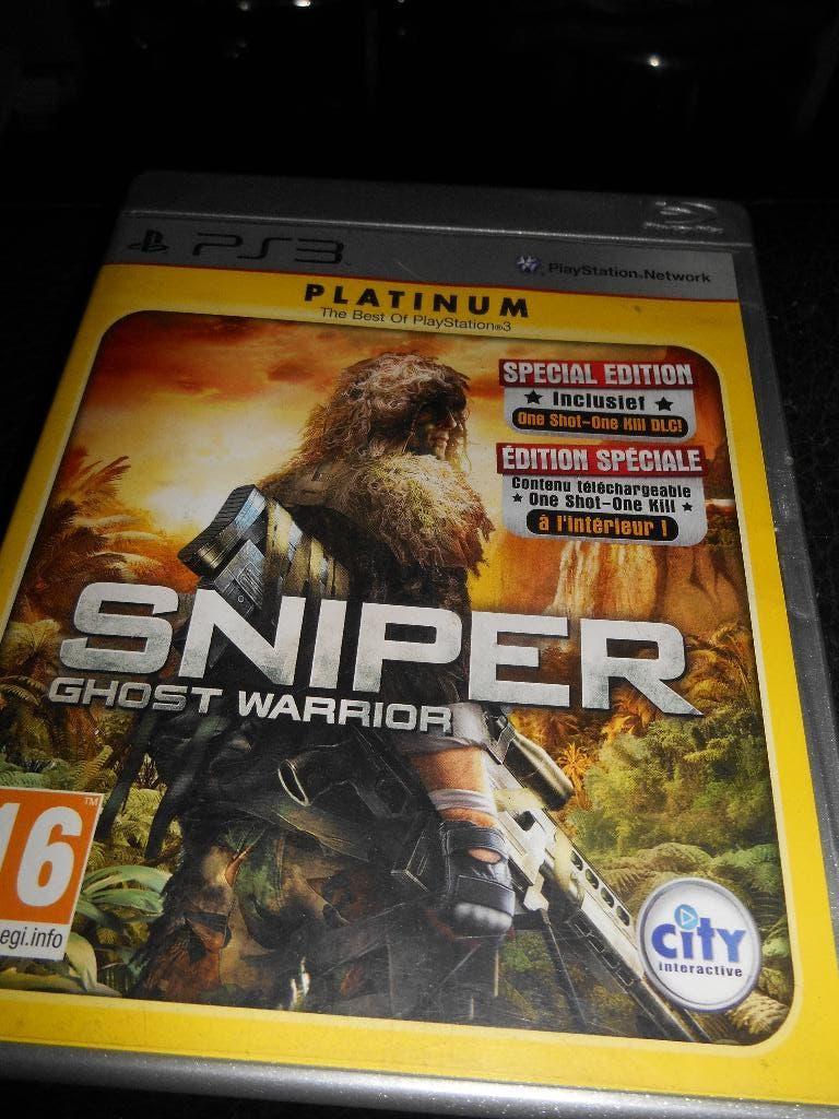 PS3 SNIPER Ghost Warrior, Consoles de jeu & Jeux vidéo, Enlèvement ou Envoi