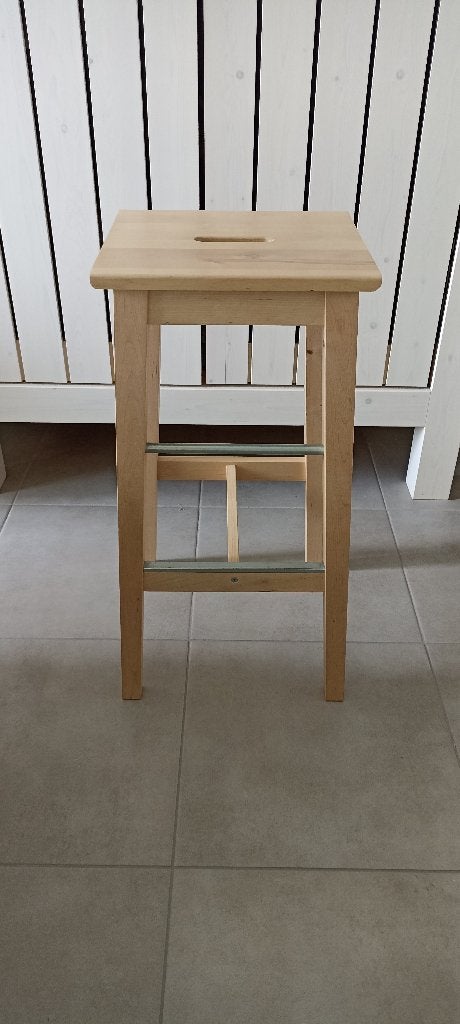 Barkruk, 1 tabouret, Avec repose-pieds, Comme neuf, Enlèvement