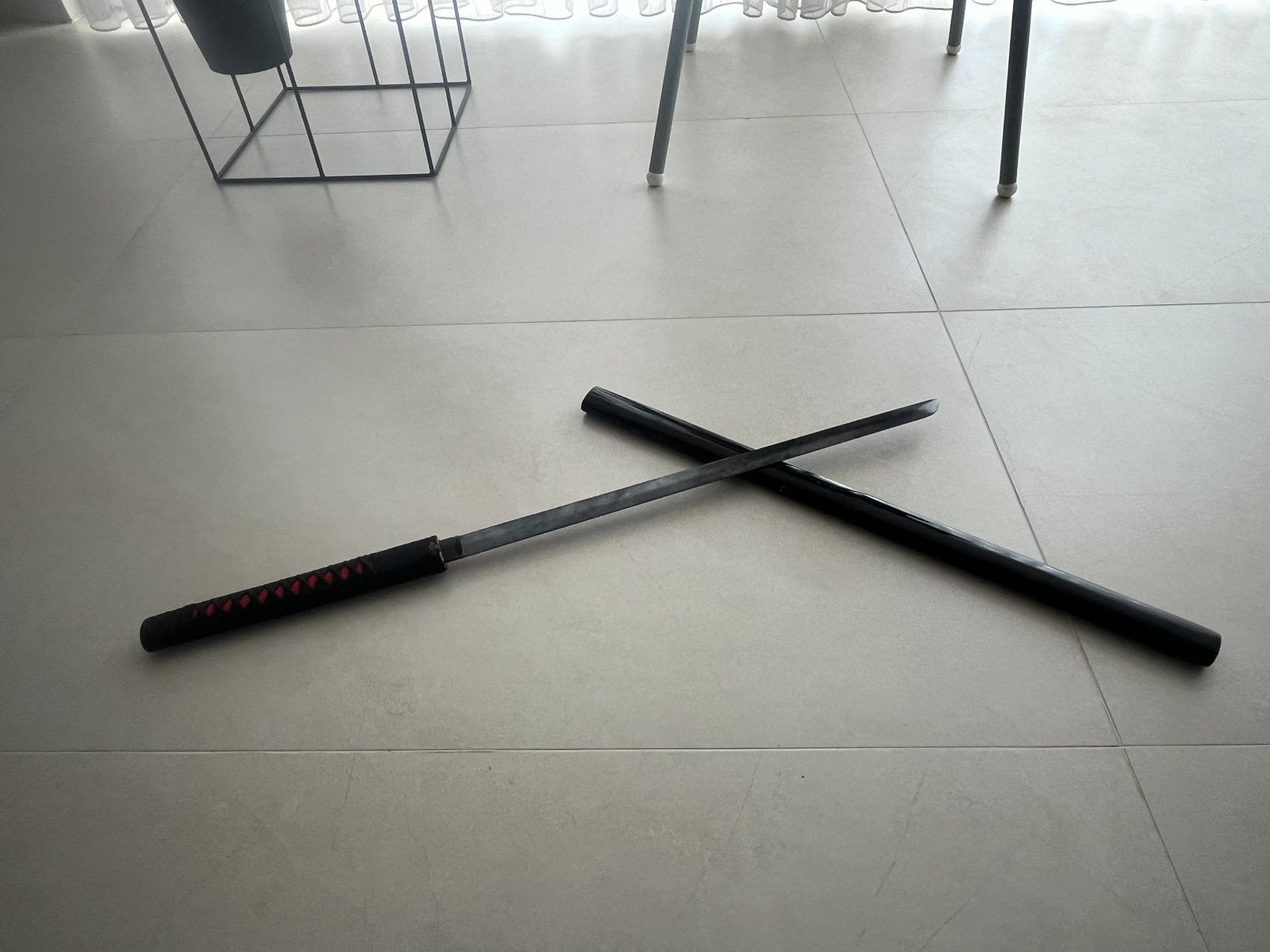 Decoratief katana-zwaard te koop, Ophalen, Zo goed als nieuw