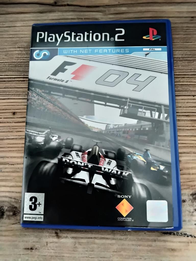 F1 04 - PlayStation 2, Verzenden, 1 speler, Racen en Vliegen, Zo goed als nieuw