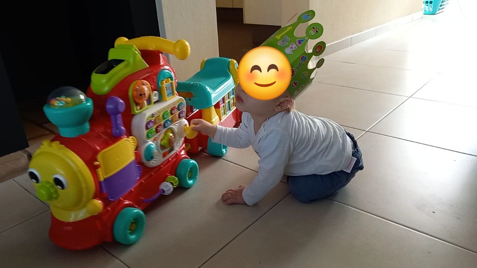 Vtech Rijd & Leer Letterlocomotief, nieuwprijs €59, Enfants & Bébés, Enlèvement