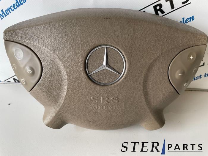 Airbag links (Stuur) van een Mercedes E-Klasse, Gebruikt, -, Ophalen of Verzenden, -