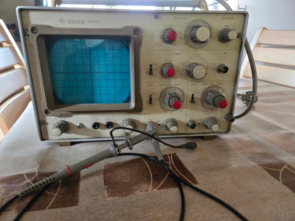 Oscilloscoop Gould Advance OS250B - 15MHz analoog - vintage, Ophalen