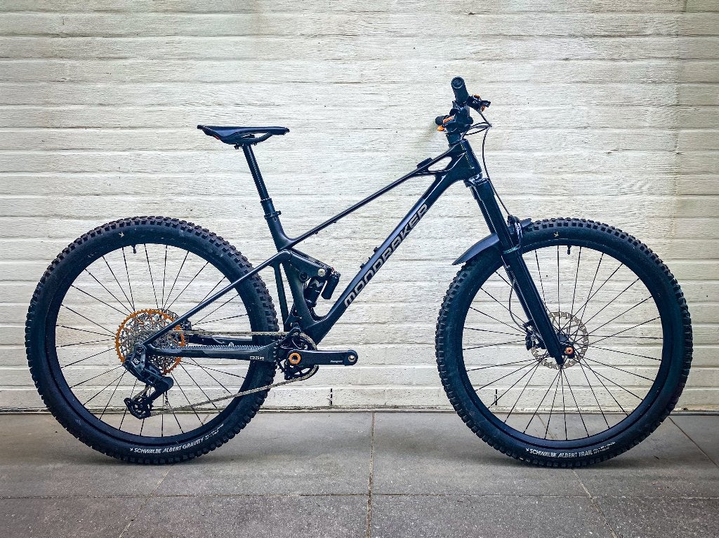 Mondraker Raze Carbon (M) custom high-end build, Gebruikt, 45 tot 49 cm, Schijfrem, Ophalen