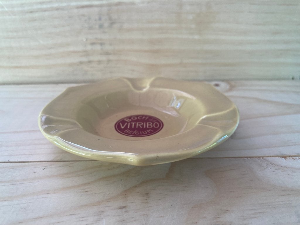 Vintage keramieken asbak Vitribo - Boch Belgium, Enlèvement ou Envoi