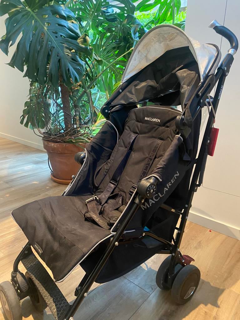 Mac Laren Techno XT - plooi buggy, Kinderen en Baby's, Ophalen, Zo goed als nieuw, Maclaren, Regenhoes