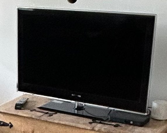 Samsung TV 40 inch met gebroken voet., Ophalen, LCD, Samsung