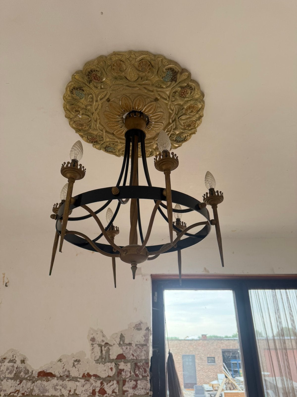 Lustre, Huis en Inrichting, Lampen | Hanglampen, Ophalen of Verzenden, Gebruikt