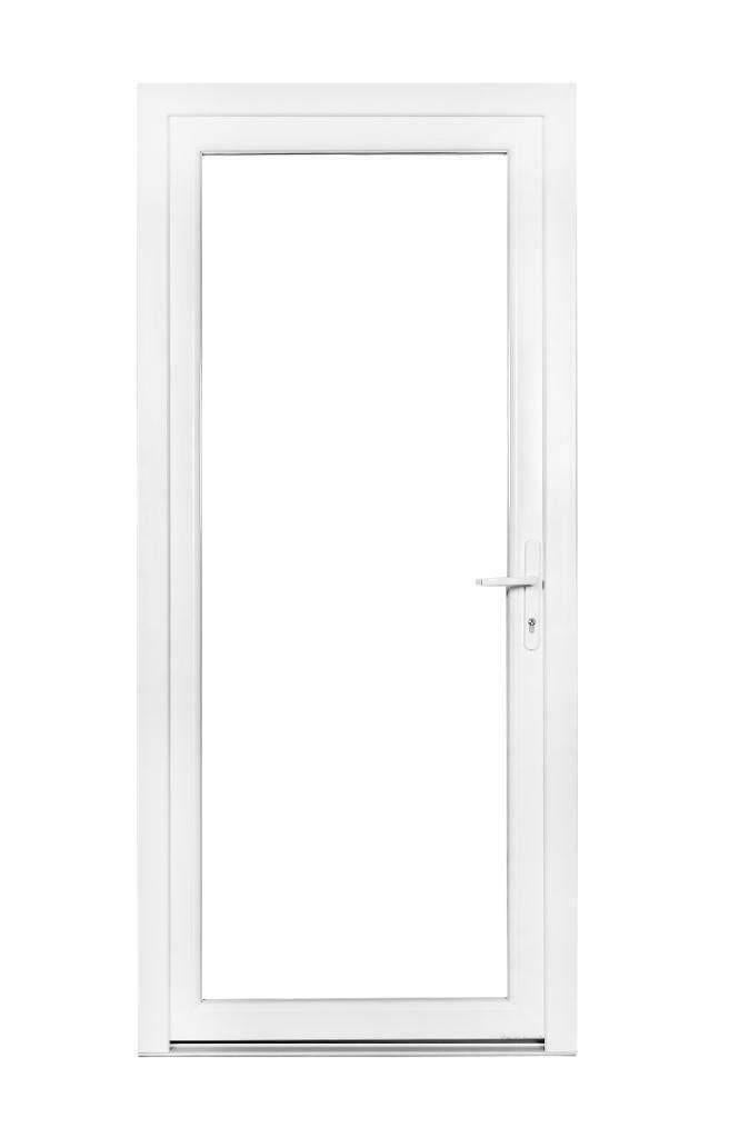 Kunststof buitendeur met kozijn – op voorraad