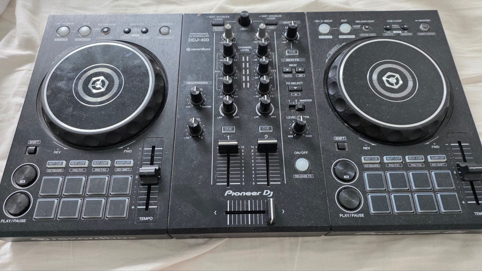 PLATINE DJ PIONEER DDJ-400 PROFESSIONAL COMME NEUVE, Enlèvement, Comme neuf, Platine, Pioneer